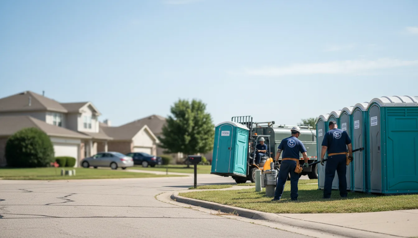 Porta Potty Rental in Emington, IL near me